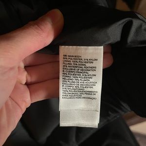 The North Face down puffer